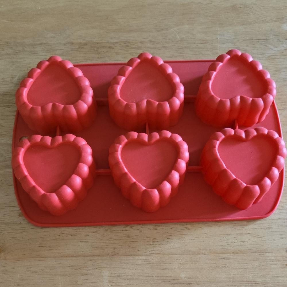 Heart Silicone Baking Mold